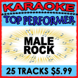 Thumbnail Male Rock - 25 Greatest Hits Collection Vol-703 (Top Performer Karaoke Mp3 Backing Tracks)
