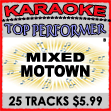 Thumbnail Mixed Motown - 25 Greatest Hits Collection Vol-6412 (Top Performer Karaoke mp3 Backing Tracks)